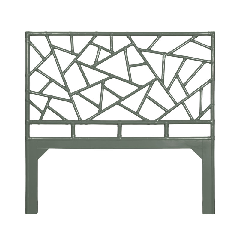 Tiffany Collection Open-Frame Headboard, Queen, Evergreen