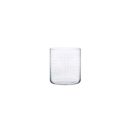 Finesse Grid Set of 4 Lead Free Crystal Glasses