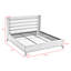 Lit plateforme capitonné à profil bas-823980946-823980945