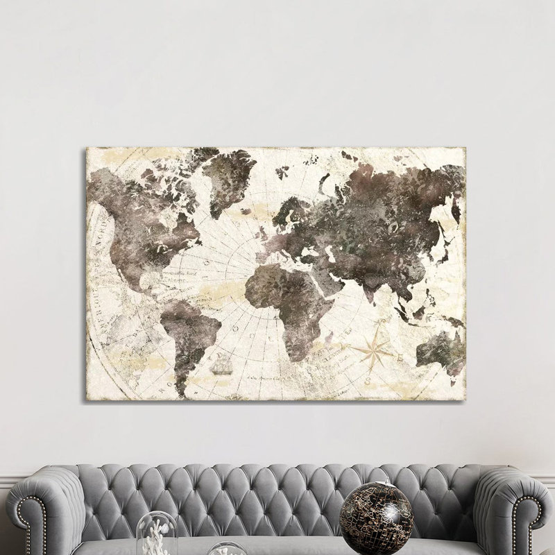 Terra Nova par CAD Designs - impression sur toile tendue, H 8 po x l 12 po x P 0,75 po