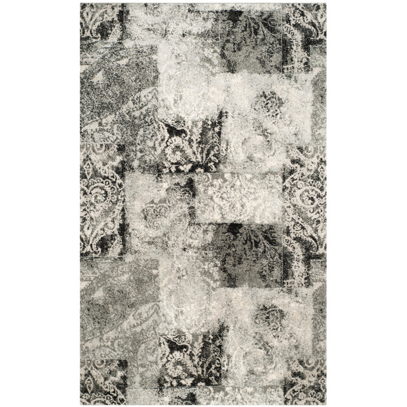 Lambert Performance Abstract Rug, Rectangle 5'3" x 8'