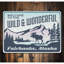 Panneau en aluminium Wild and Wonderful Alaska-58289335