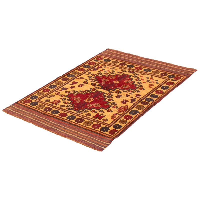 Tapis rouge tadjik 3 pi 11 po x 5 pi 9 po