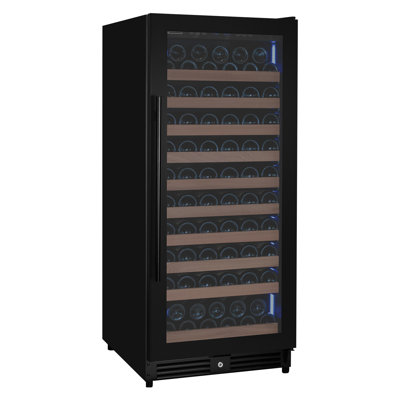 Allavino Reserva Series 119 Bottle 55" Semi Tall Single Zone Black Metal Wine Refrigerator