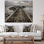 «Wooden Pier on North Irish Coastline», reproduction d'impression-35125716-35125711
