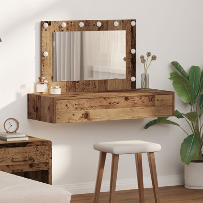 Solid Reclaimed Wood 100 X 40 X 70 Cm Storage