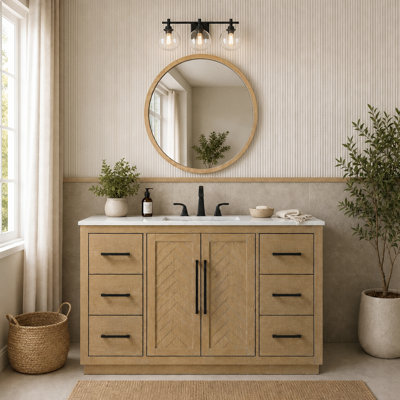 Meuble-lavabo simple 54 po