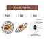 Horloge murale Goldfish - horloge murale moderne 12 po