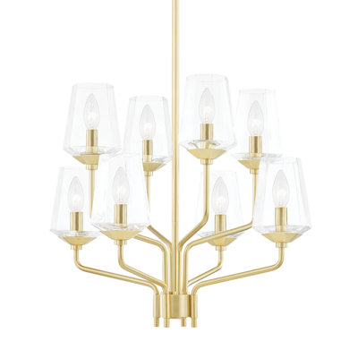 Kihana 8 - Light Dimmable Tiered Chandelier