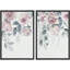 "Bouquet de fleurs rose pastel rose" - 2 pièces-98554713-98554714