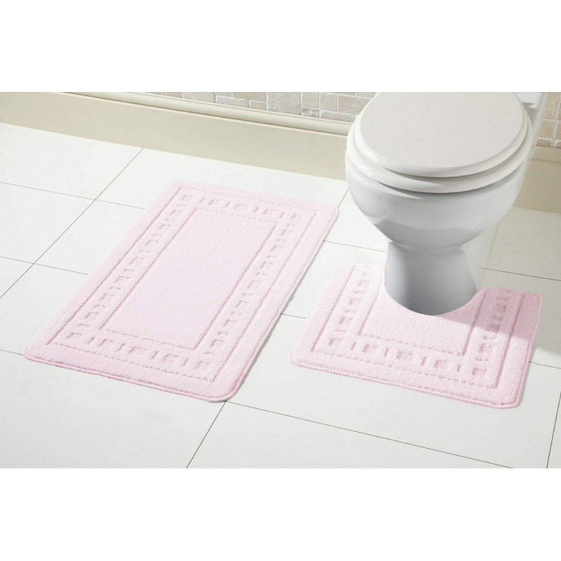Non-Slip Bath Mat, Lght Pink