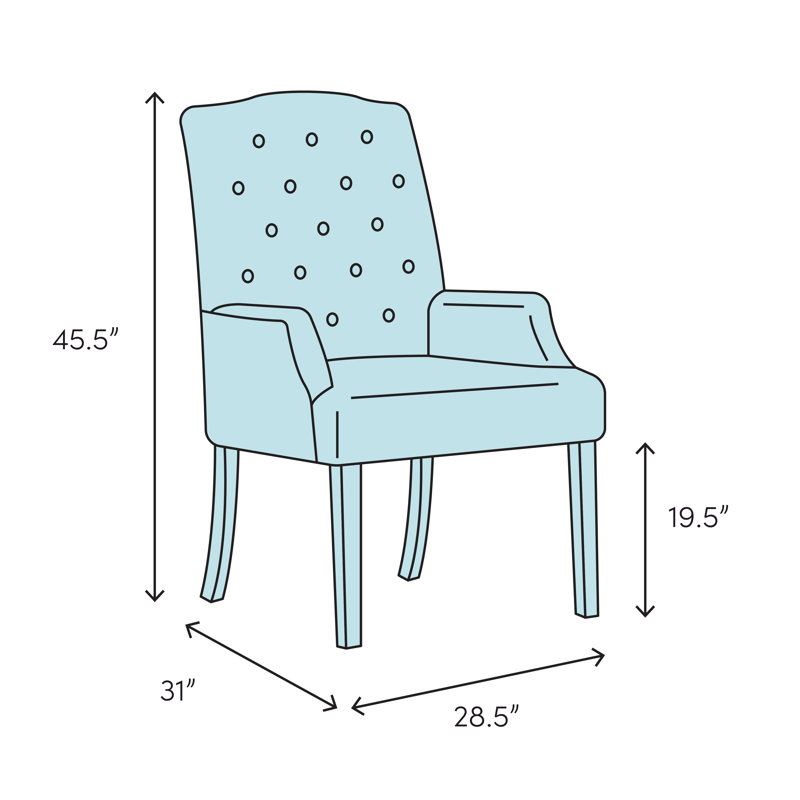 Twin Palms Balfour Host Chair