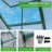 Newly Marketed Gain Height Windproofaluminum Greenhouse 6X10 FT Polycarbonate Greenhouse Raised Base And Anchor Aluminum Heavy Duty Walk-In Greenhouses For Outdoor Backyard In All Season-125343865-125343871