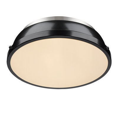 Calico Steel Flush Mount