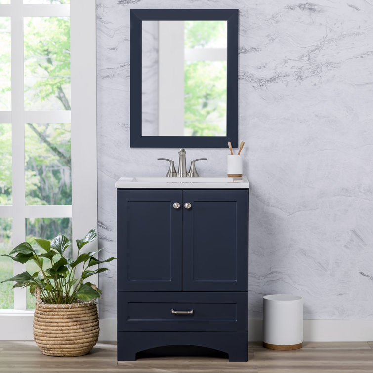 Emlyn 24.5 Free Standing Single Bathroom Vanity with Top