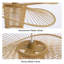 Ensemble de 2 luminaires suspendus en bambou tissés à la main et en forme d'aile-1160202849-1160202848
