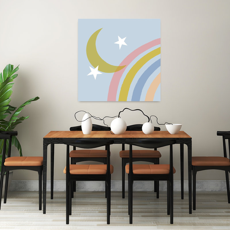 Doux rêves, paysage contemporain, art naturel, H 32 po x l 32 po