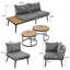 Cambarville 6 - Person Seating Group with Cushions-1848921700