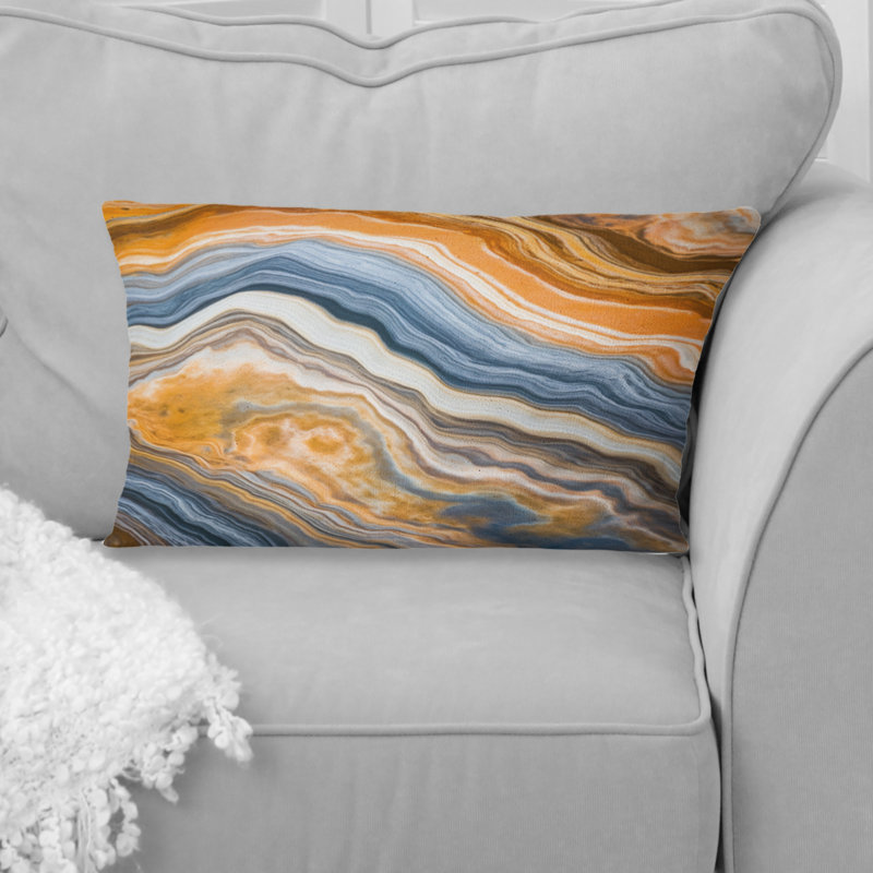 Coussin Se segment Layers Of Marble Rock I - Fractals