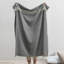 Pinstripe Cashmere/Lambswool Throw-1784883588
