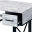 Bureau d'ordinateur noir avec plateau pour clavier-357846737