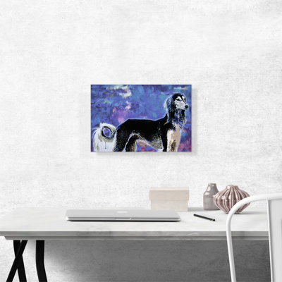 Reproduction d'art sur toile tendue, Saluk