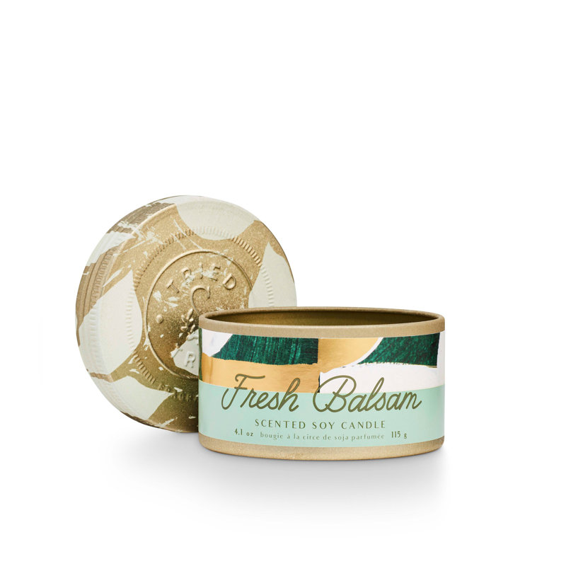 Tried & True Fresh Balsam Small Tin Candle, Small Tin