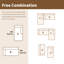 Canapé à compression sans os Balli Upholstere-165624417-165624423