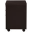 Classeur de bureau 3 tiroirs Cappuccino