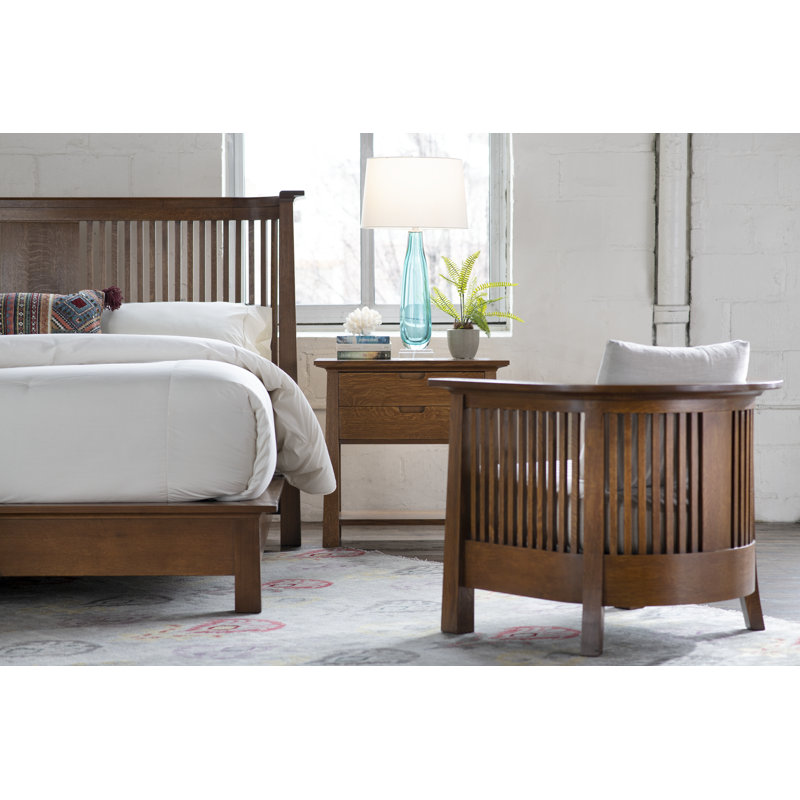 Park Slope 2 - Drawer Solid Wood Nightstand, Pasadena