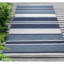 Tapis rayé bleu marine / blanc Sallee-1839191149