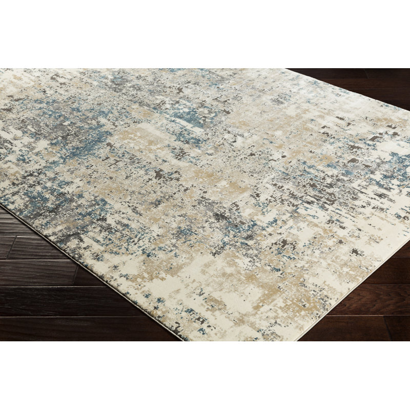 Aleksander Abstract Indoor Rug, Rectangle 6'7" x 9'6"