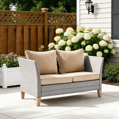 HDPE 2 Seater Patio Sofa