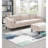 Sectional Bed With Storage Drawers, Cup Holders, Ports, Ample Storage, Upholstery-929154945