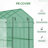 7' X 5' X 6' Walk-In Greenhouse With Mesh Door And Windows