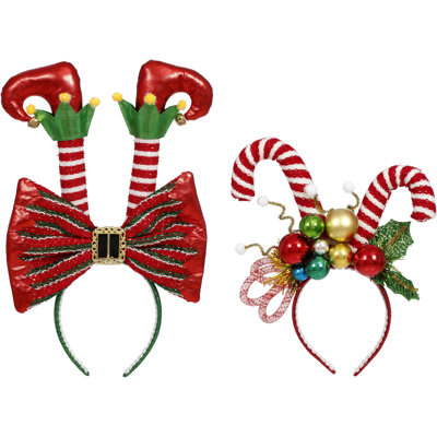 Casque d'écoute à motif de menthe poivrée - 12 à 13 pouces, ensemble de 6