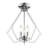Buckeys 3 - Light Steel Dimmable Geometric Chandelier-1046231311