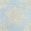 Damask Wool Hand Woven Area Rug-13635616