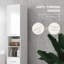 Particle Board Freestanding Bathroom Shelves