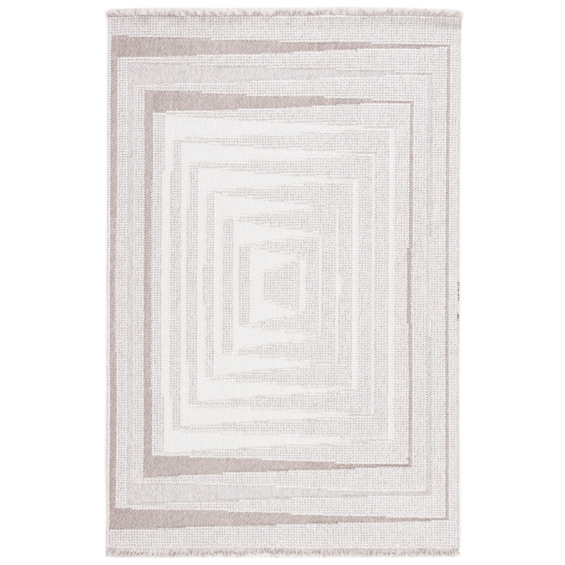Lotus Performance Geometric Rug, Rectangle 5'3" x 7'6"