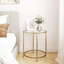 Deckland Glass Top End Table-1639439533-1729623449