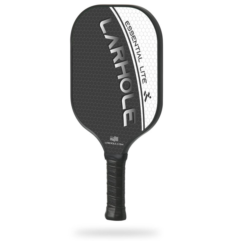 10mm Fiberglass Surface Pickleball Racket, Lightweight Pickleball Paddle W/polypropylene Honeycomb Core, Pattern Printing Layer, Cold Forming Technology
