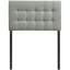 Tête de lit rembourrée en tissu Emily de Modway-122135060-122135064
