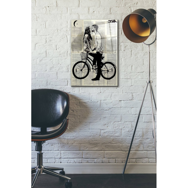 «Trinité ensemble» par Loui Jover, art mural en verre acrylique, 24" H x 16" W x 0.12" D