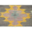 Tapis artisanal en laine à motif géométrique kilim 5 x 8