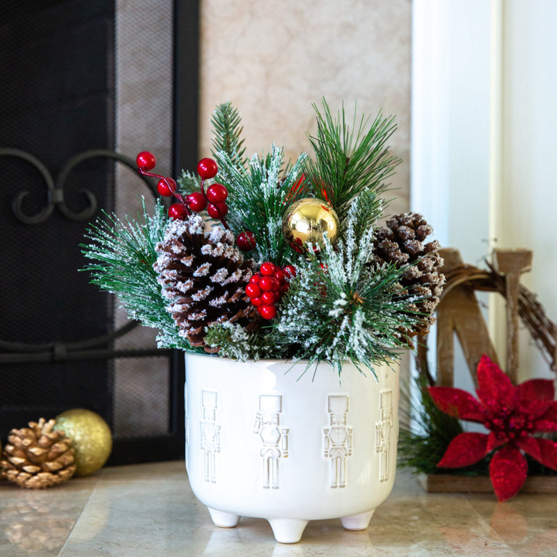 Casserole de Noël en céramique