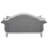 Fabric Loveseat W/3 Pillows