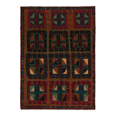 One-of-a-Kind Rectangle 6’ X 8’2” No Wool Area Rug in Orange