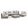 Delmar Outdoor Square Coffee Table