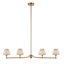 Santiago 4 - Light Shaded Chandelier-110000649